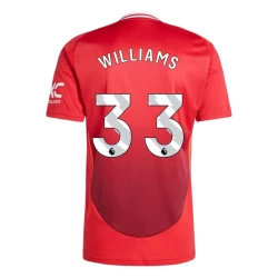 Manchester United Williams #33 Voetbalshirt 2024-25 Thuistenue Heren