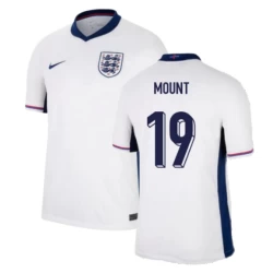 Mason Mount #19 Engeland Voetbalshirt EK 2024 Thuistenue Heren