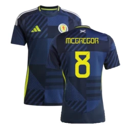 McGregor #8 Schotland Voetbalshirt EK 2024 Thuistenue Heren