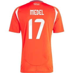 Medel #17 Chili Voetbalshirt Copa America 2024 Thuistenue Heren