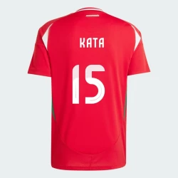 Mihaly Kata #15 Hongarije Voetbalshirt EK 2024 Thuistenue Heren