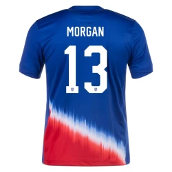 Morgan #13 USA Voetbalshirt Copa America 2024 Uittenue Heren