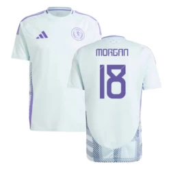 Morgan #18 Schotland Voetbalshirt EK 2024 Uittenue Heren