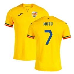 Mutu #7 Roemenië Voetbalshirt EK 2024 Thuistenue Heren