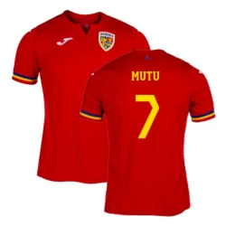 Mutu #7 Roemenië Voetbalshirt EK 2024 Uittenue Heren