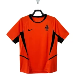 Nederlands Retro Shirt 2002 Thuis Heren