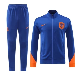 Nederlands Trainingsjack Set 2024 Blauw