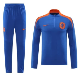 Nederlands Trainingsshirt Set 2024 Blauw