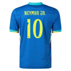 Neymar Jr #10 Brazilië Voetbalshirt Copa America 2024 Uittenue Heren