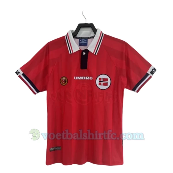 Noorwegen Retro Shirt 1998 Thuis Heren