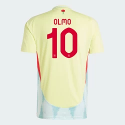 Olmo #10 Spanje Voetbalshirt EK 2024 Uittenue Heren