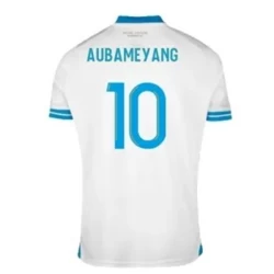 Olympique de Marseille Pierre-Emerick Aubameyang #10 Voetbalshirt 2023-24 Thuistenue Heren