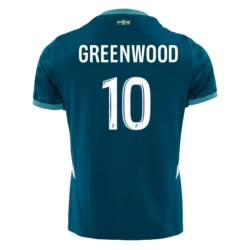 Olympique de Marseille Voetbalshirt 2024-25 Greenwood #10 Uittenue Heren