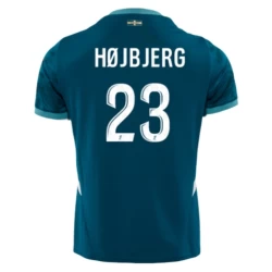 Olympique de Marseille Voetbalshirt 2024-25 Hojbjerg #23 Uittenue Heren