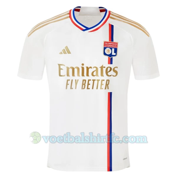 Olympique Lyonnais Voetbalshirt 2023-24 Thuistenue Heren