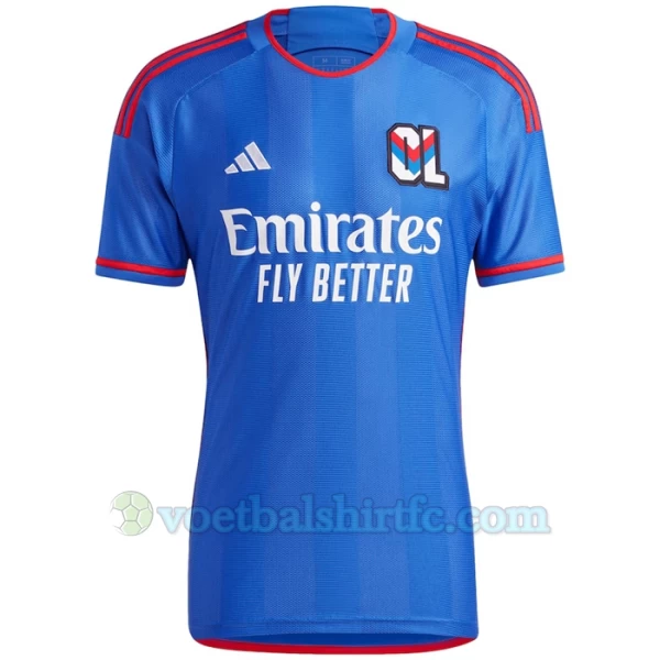 Olympique Lyonnais Voetbalshirt 2023-24 Uittenue Heren