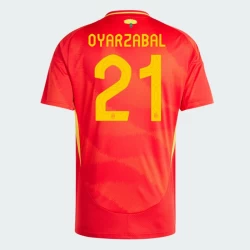 Oyarzabal #21 Spanje Voetbalshirt EK 2024 Thuistenue Heren