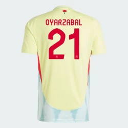 Oyarzabal #21 Spanje Voetbalshirt EK 2024 Uittenue Heren