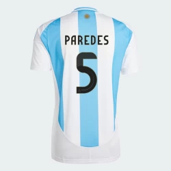 Paredes #5 Argentinië Voetbalshirt Copa America 2024 Thuistenue Heren