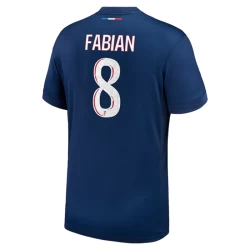 Paris Saint-Germain PSG Fabian #8 Voetbalshirt 2024-25 Thuistenue Heren