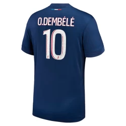 Paris Saint-Germain PSG Ousmane Dembélé #10 Voetbalshirt 2024-25 Thuistenue Heren