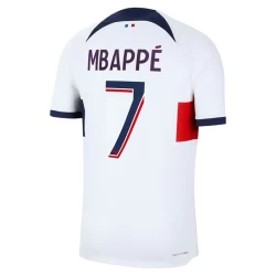 Paris Saint-Germain PSG Voetbalshirt 2023-24 Kylian Mbappé #7 Uittenue Heren