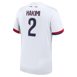 Paris Saint-Germain PSG Voetbalshirt 2024-25 Achraf Hakimi #2 Uittenue Heren