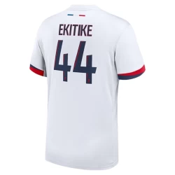 Paris Saint-Germain PSG Voetbalshirt 2024-25 Ekitike #44 Uittenue Heren