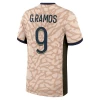 Paris Saint-Germain PSG Voetbalshirt G. Ramos #9 2024-25 Fourthtenue Heren