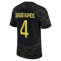 Paris Saint-Germain PSG Voetbalshirt Sergio Ramos #4 2023-24 Fourthtenue Heren