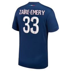 Paris Saint-Germain PSG Zaire-Emery #33 Voetbalshirt 2024-25 Thuistenue Heren