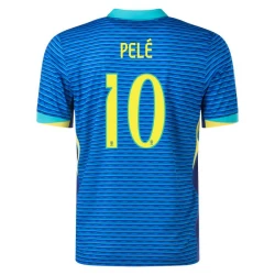 Pele #10 Brazilië Voetbalshirt Copa America 2024 Uittenue Heren