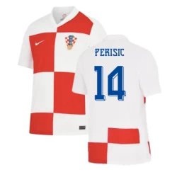 Perisic #14 Kroatië Voetbalshirt EK 2024 Thuistenue Heren