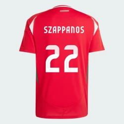 Peter Szappanos #17 Hongarije Voetbalshirt EK 2024 Thuistenue Heren