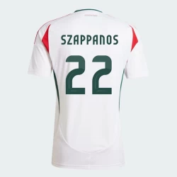 Peter Szappanos #17 Hongarije Voetbalshirt EK 2024 Uittenue Heren