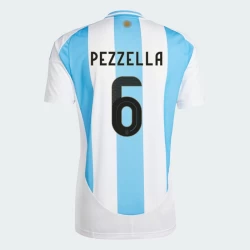 Pezzella #6 Argentinië Voetbalshirt Copa America 2024 Thuistenue Heren