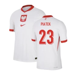 Piatek #23 Polen Voetbalshirt EK 2024 Thuistenue Heren