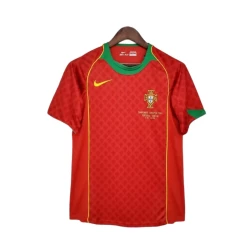 Portugal UEFA Euro Retro Shirt 2004 Thuis Heren