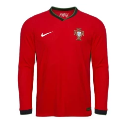 Portugal Voetbalshirt EK 2024 Thuistenue Heren Lange Mouw