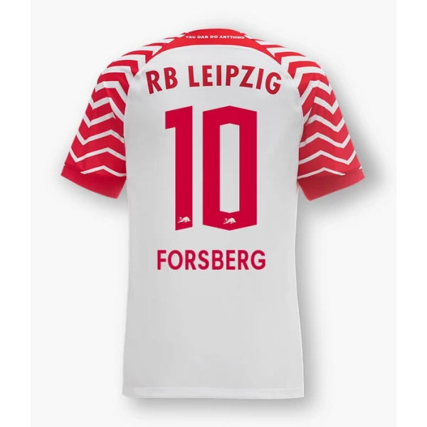 RB Leipzig Fosberg #10 Voetbalshirt 2023-24 Thuistenue Heren