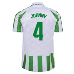 Real Betis Johnny #4 Voetbalshirt 2024-25 Thuistenue Heren