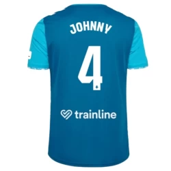 Real Betis Voetbalshirt Johnny #4 2024-25 Thirdtenue Heren