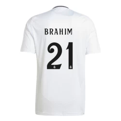 Real Madrid Brahim #21 Voetbalshirt 2024-25 Thuistenue Heren