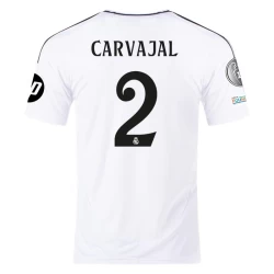 Real Madrid Carvajal #2 Voetbalshirt 2024-25 HP Thuistenue Heren