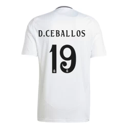 Real Madrid D. Ceballos #19 Voetbalshirt 2024-25 Thuistenue Heren