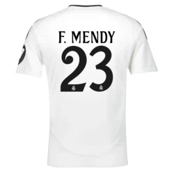 Real Madrid F.Mendy #23 Voetbalshirt 2024-25 HP Thuistenue Heren