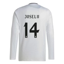 Real Madrid Joselu #14 Voetbalshirt 2024-25 Thuistenue Heren Lange Mouw