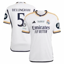 Real Madrid Jude Bellingham #5 Voetbalshirt 2023-24 Final London HP Thuistenue Heren