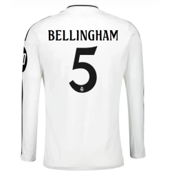 Real Madrid Jude Bellingham #5 Voetbalshirt 2024-25 HP Thuistenue Heren Lange Mouw