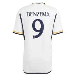 Real Madrid Karim Benzema #9 Voetbalshirt 2023-24 Thuistenue Heren